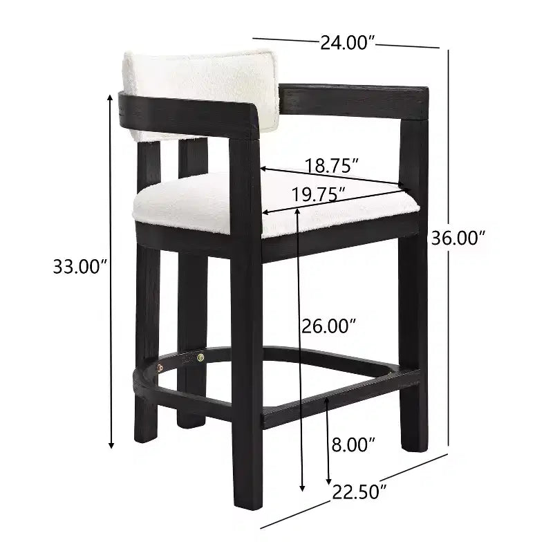 Ensemble de bar 3 pièces en bois et métal rembourré Olivia Christopher Knight Home