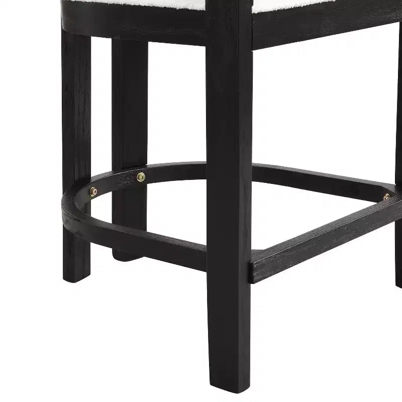 Ensemble de bar 3 pièces en bois et métal rembourré Olivia Christopher Knight Home