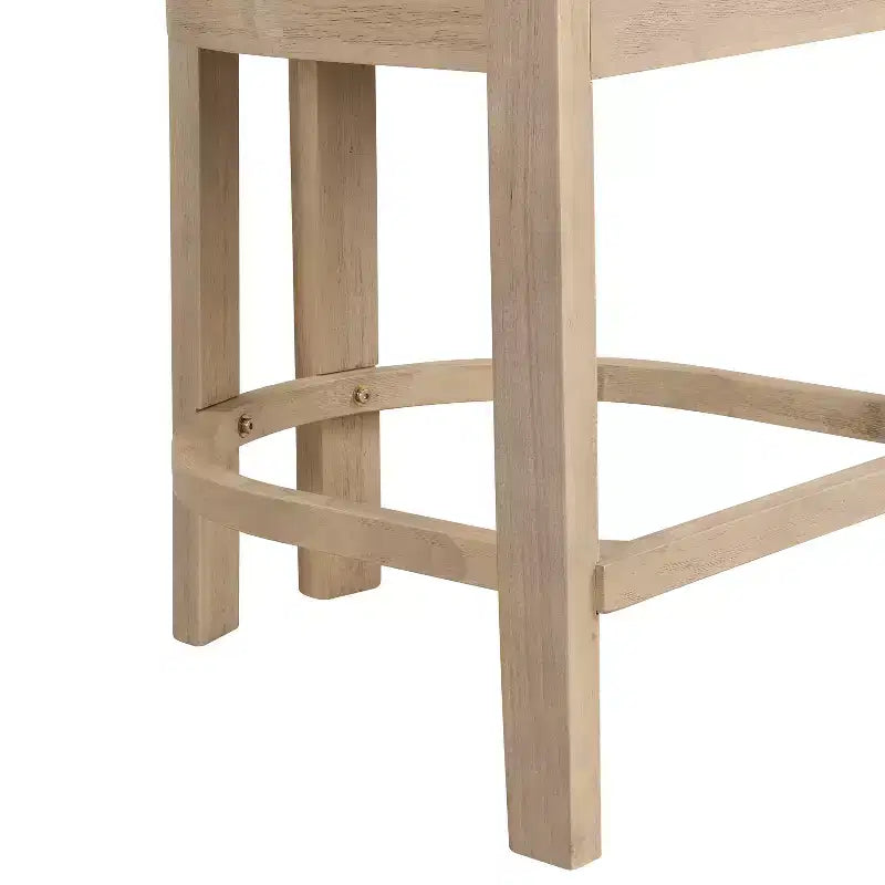 Ensemble de bar 3 pièces en bois et métal rembourré Olivia Christopher Knight Home