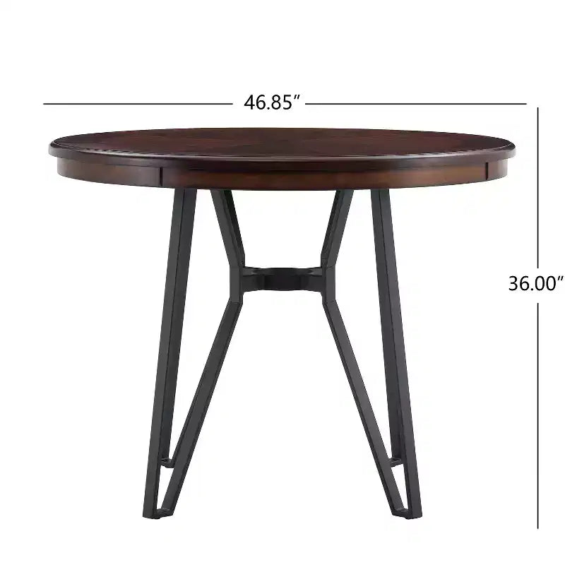 Christopher Knight Home Ethan Ensemble de Bar 3 Pièces Rembourré Bois et Métal