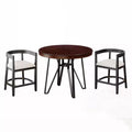 Christopher Knight Home Ethan Ensemble de Bar 3 Pièces Rembourré Bois et Métal