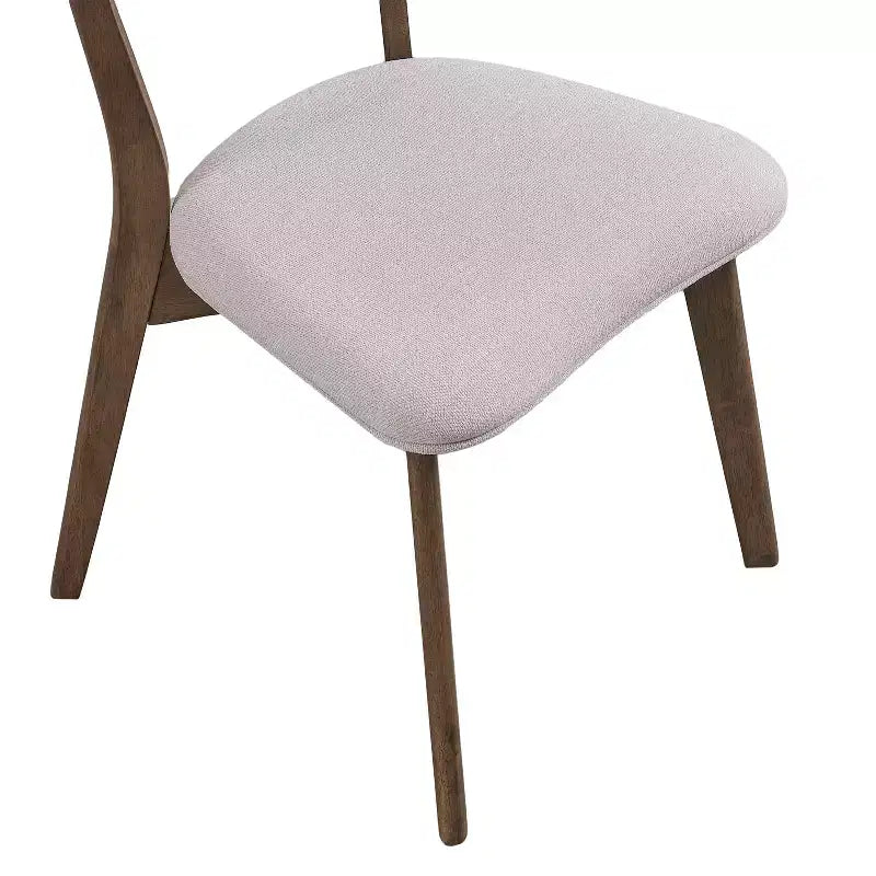 Ensemble de salle à manger Christopher Knight Home Walton 5 pièces en bois d'hévéa rembourré, style milieu de siècle