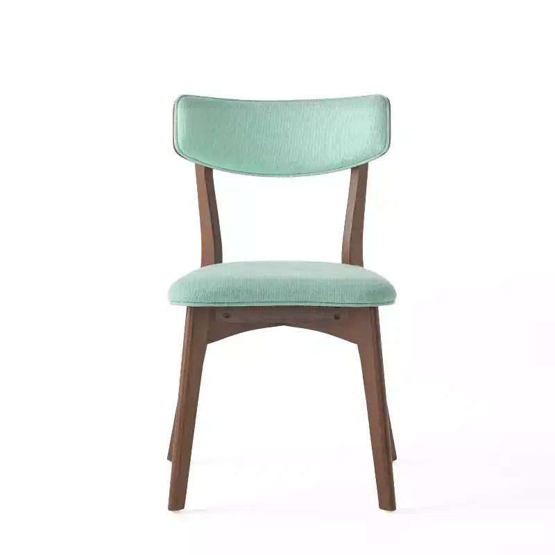 Ensemble de salle à manger Christopher Knight Home Walton 5 pièces en bois d'hévéa rembourré, style milieu de siècle