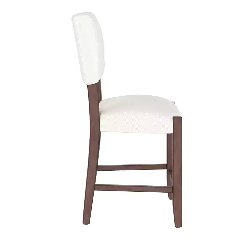 Ensemble de salle à manger 5 pièces hauteur bar avec 4 tabourets de bar rembourrés et table en faux marbre, ensemble de salle à manger hauteur comptoir style bistrot, moderne du milieu du siècle - ModernLuxe