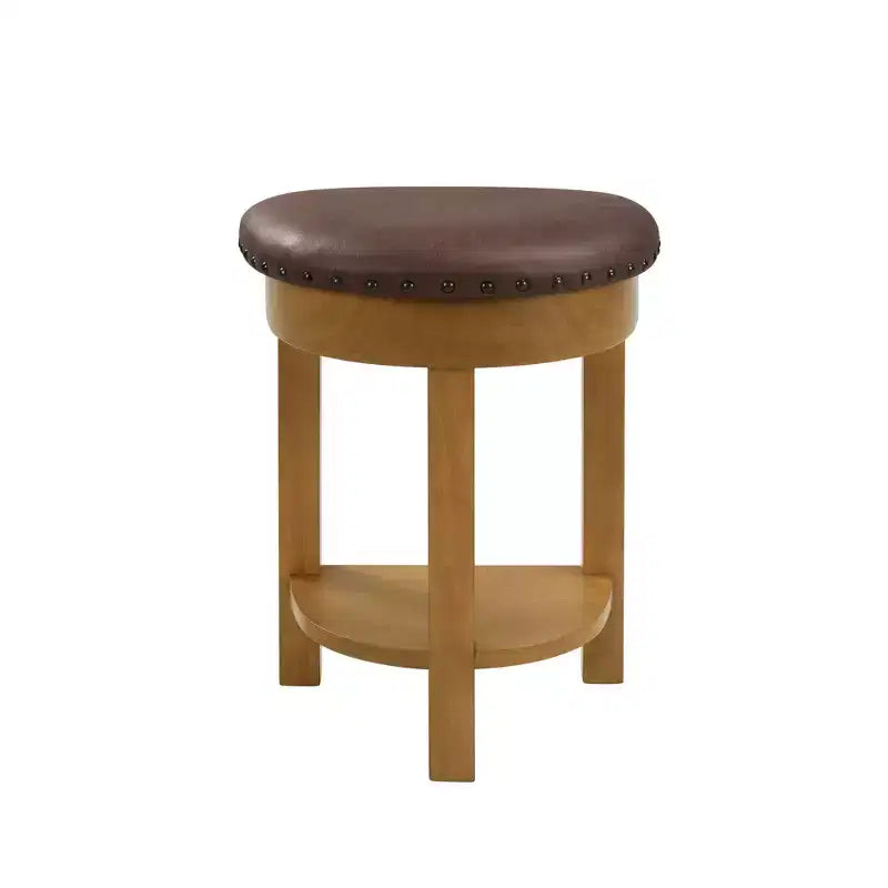 Ensemble de table de bar 4 pièces avec 3 tabourets de bar en PU, ensemble de salle à manger hauteur comptoir en bois massif, table de petit-déjeuner avec tabourets - ModernLuxe