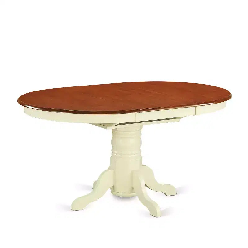 Ensemble de salle à manger HomeStock Belmont 5 pièces (table et chaises), blanc