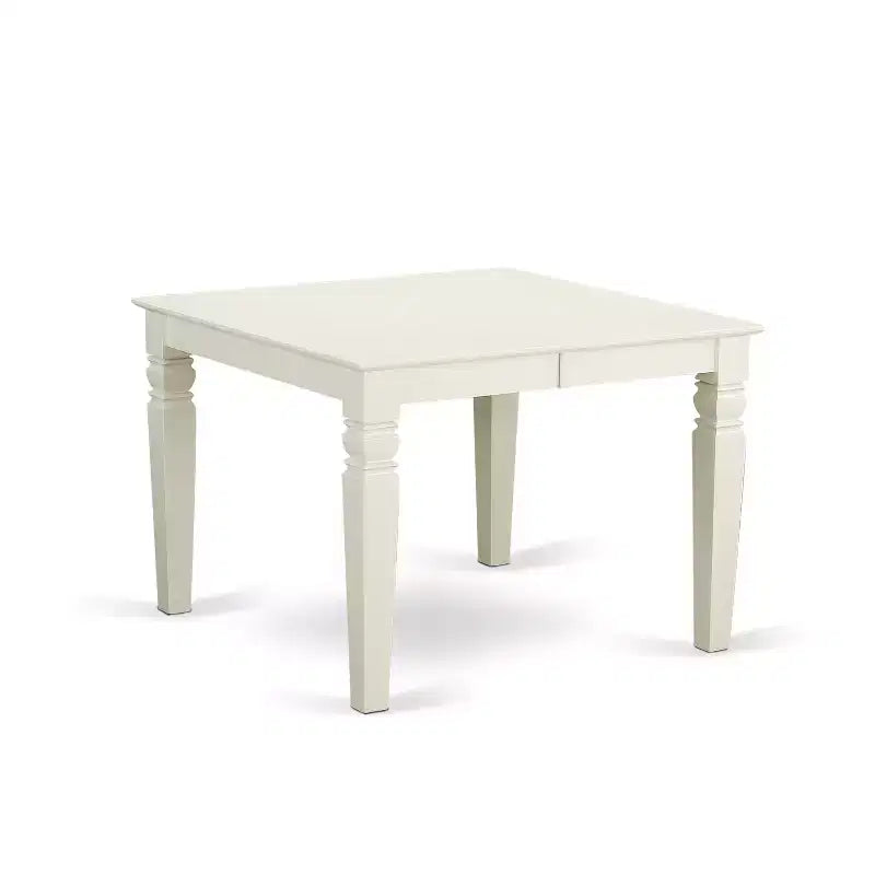 Ensemble de salle à manger HomeStock Belmont, table rectangulaire de 42/60 pouces avec rallonge de 18 pouces, 4 chaises à dossier en double X et un banc