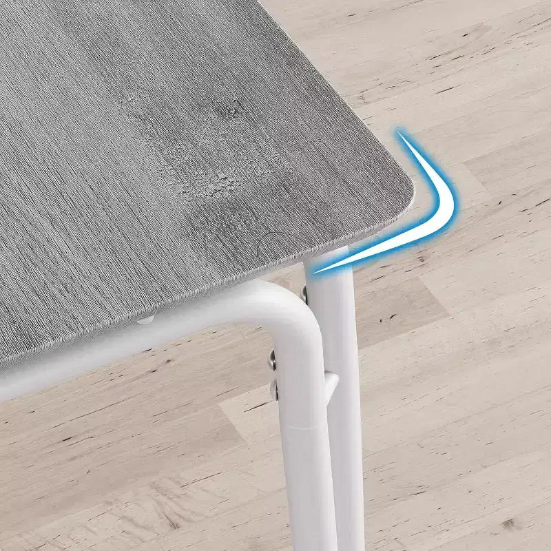 Ensemble de salle à manger pour 4, table de cuisine avec 4 chaises rembourrées, ensemble de petite table à manger de 5 pièces, table de salle à manger pour cuisine ou salle à manger