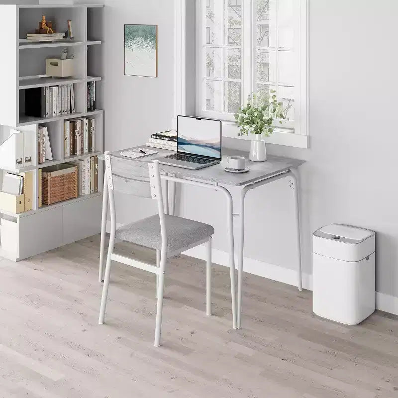 Ensemble de salle à manger pour 4, table de cuisine avec 4 chaises rembourrées, ensemble de petite table à manger de 5 pièces, table de salle à manger pour cuisine ou salle à manger