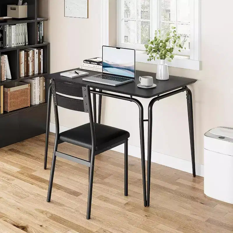 Ensemble de salle à manger pour 4, table de cuisine avec 4 chaises rembourrées, ensemble de petite table à manger de 5 pièces, table de salle à manger pour cuisine ou salle à manger
