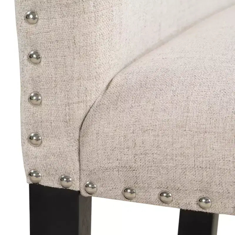 GDFStudio Fanny Ensemble de salle à manger 5 pièces en faux marbre avec table et chaises rembourrées