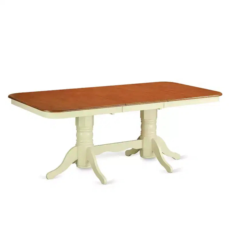 Ensemble table et chaises de salle à manger 5 pièces - Table de cuisine ronde avec rallonge