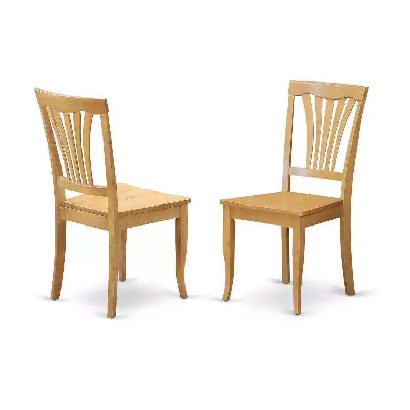 Ensemble de salle à manger - Table de cuisine avec 4 chaises - Construction en bois dur - Style victorien - Design élégant