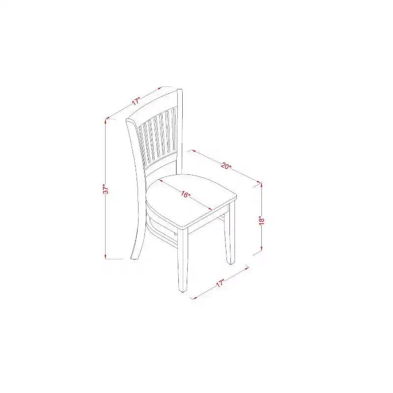 Ensemble de salle à manger 3 pièces HomeStock avec plateau en bois massif finition chêne brun naturel et table à rallonge