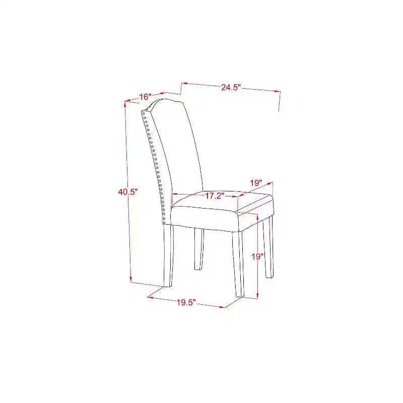 HomeStock Ensemble de salle à manger 5 pièces en bois massif finition chêne naturel avec plateau à rabats - 4 places