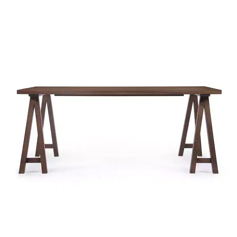 Ensemble de salle à manger 7 pièces Christopher Knight Home Ronan en bois d'hévéa rustique et tissu