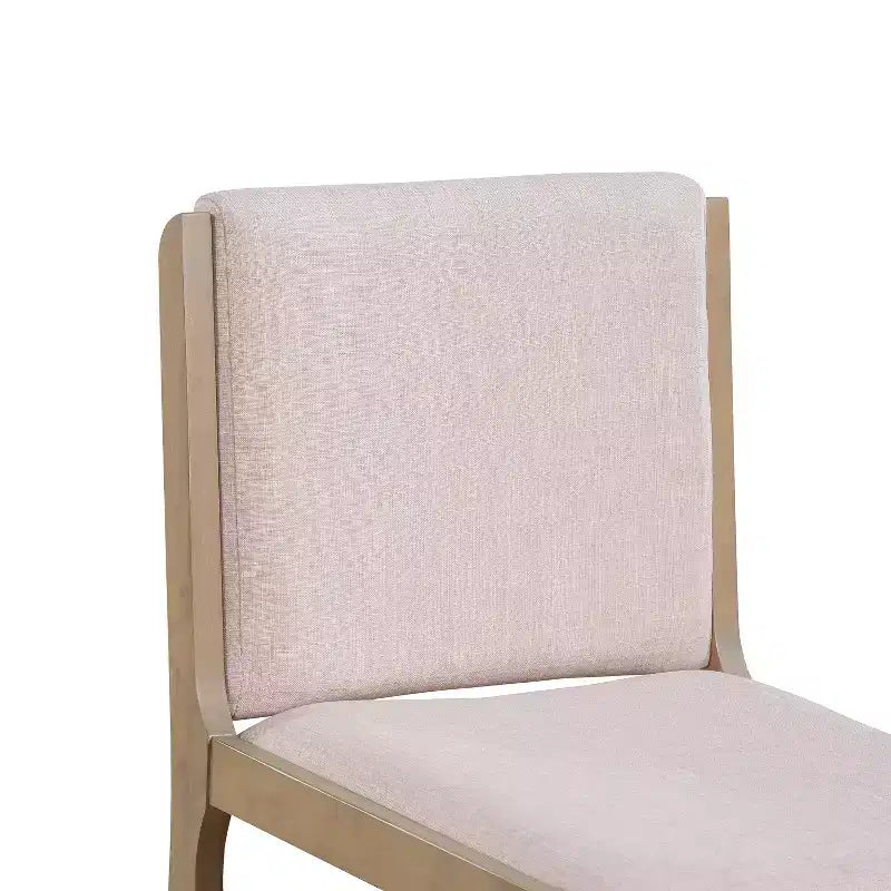 Ensemble de salle à manger capitonné contemporain Soraya 5 pièces en bois d'hévéa Christopher Knight Home