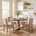 Christopher Knight Home Soraya 5 Piece Contemporary Rubberwood Upholstered Dining Set