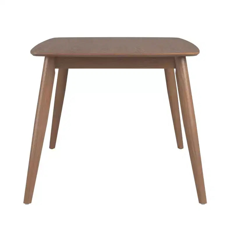 Ensemble de salle à manger conique de style moderne du milieu du siècle en chenille 5 pièces Cortland - iNSPIRE Q
