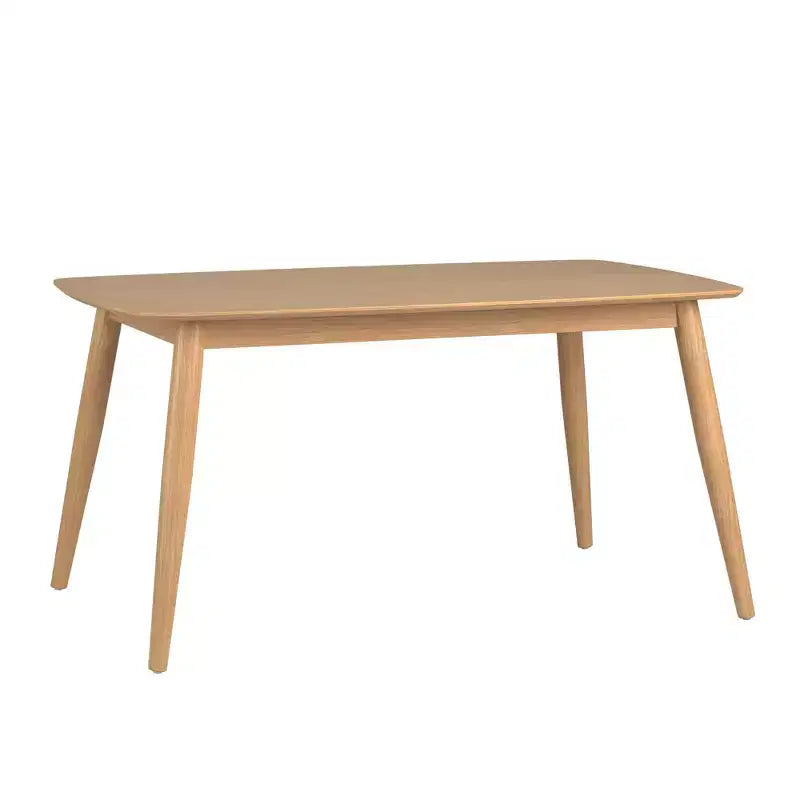 Ensemble de salle à manger conique de style moderne du milieu du siècle en chenille 5 pièces Cortland - iNSPIRE Q
