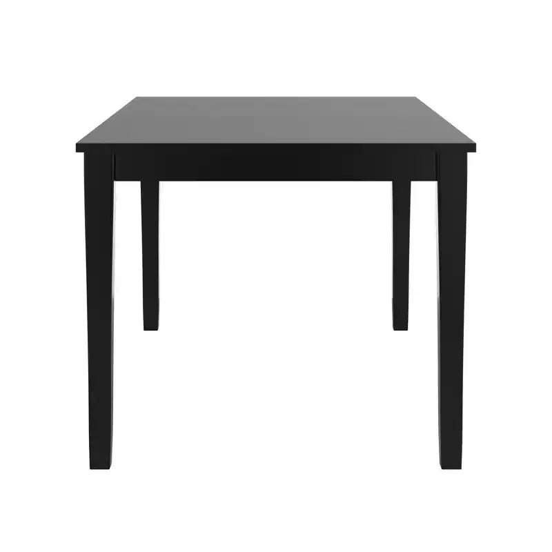 Ensemble de salle à manger Salido noir – 5 pièces – iNSPIRE Q