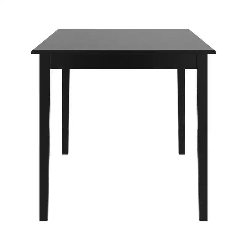 Ensemble de salle à manger Salido noir – 5 pièces – iNSPIRE Q
