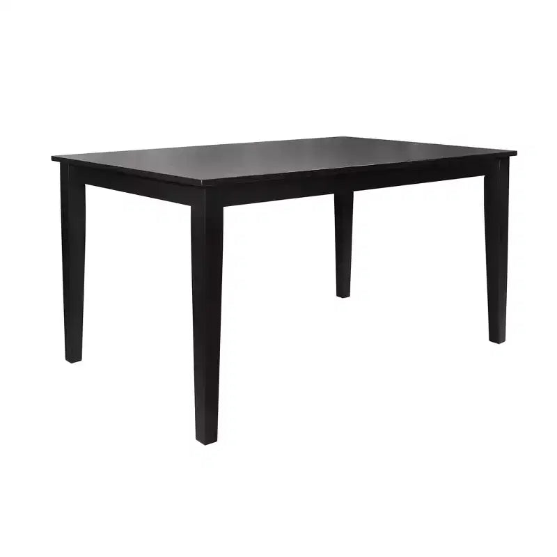Ensemble de salle à manger Salido noir – 5 pièces – iNSPIRE Q