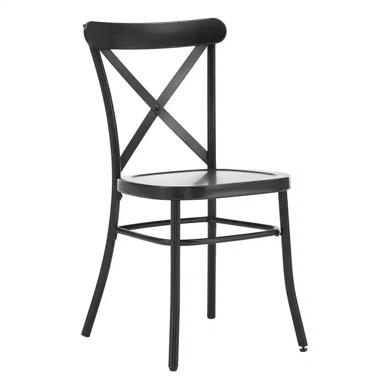 Ensemble de salle à manger Salido noir – 5 pièces – iNSPIRE Q