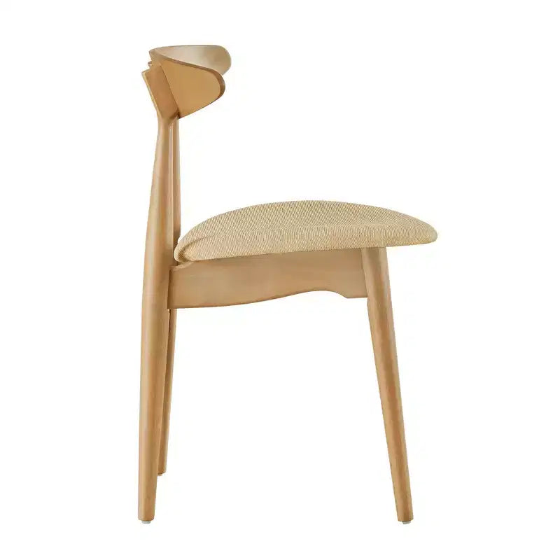 Ensemble de salle à manger Cortland 7 pièces à pieds coniques, style moderne du milieu du siècle - iNSPIRE Q