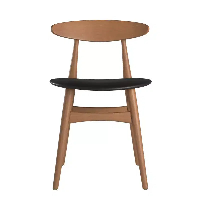 Ensemble de salle à manger Cortland 7 pièces à pieds coniques, style moderne du milieu du siècle - iNSPIRE Q