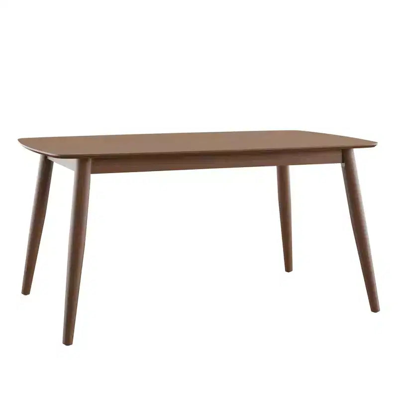 Ensemble de salle à manger Cortland 7 pièces à pieds coniques, style moderne du milieu du siècle - iNSPIRE Q