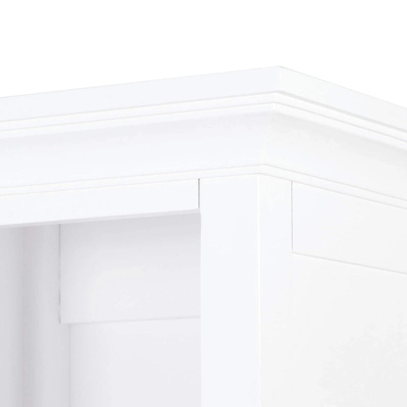 19 x 70 Meuble de salle de bain sur pied en bois de peuplier