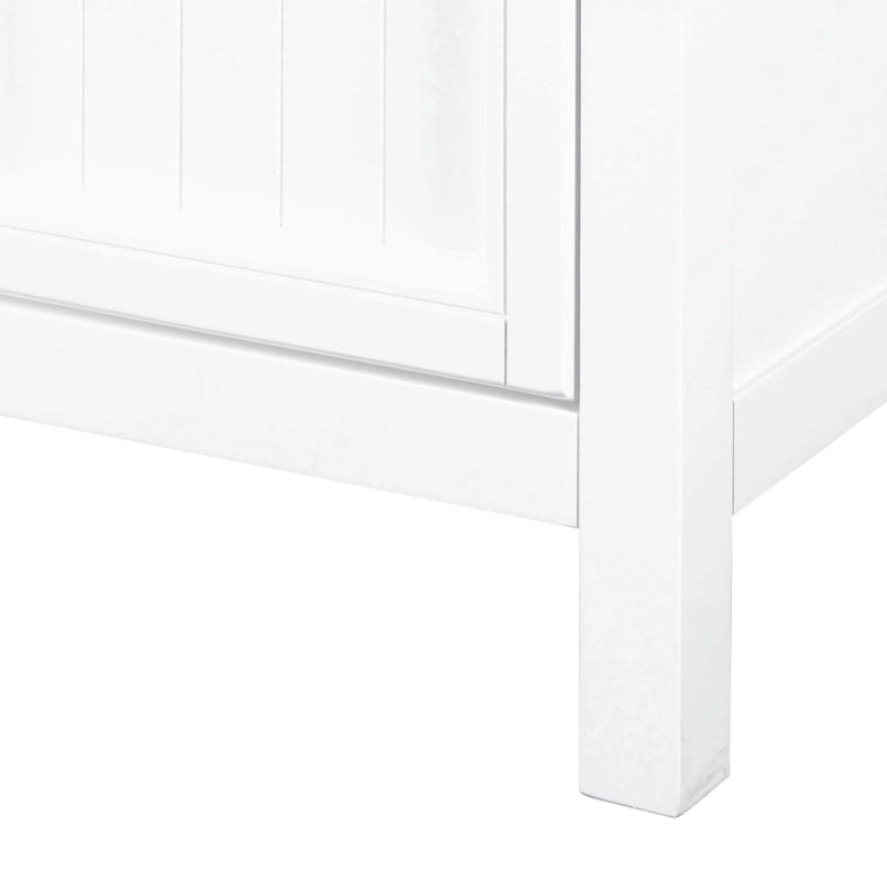 19 x 70 Meuble de salle de bain sur pied en bois de peuplier