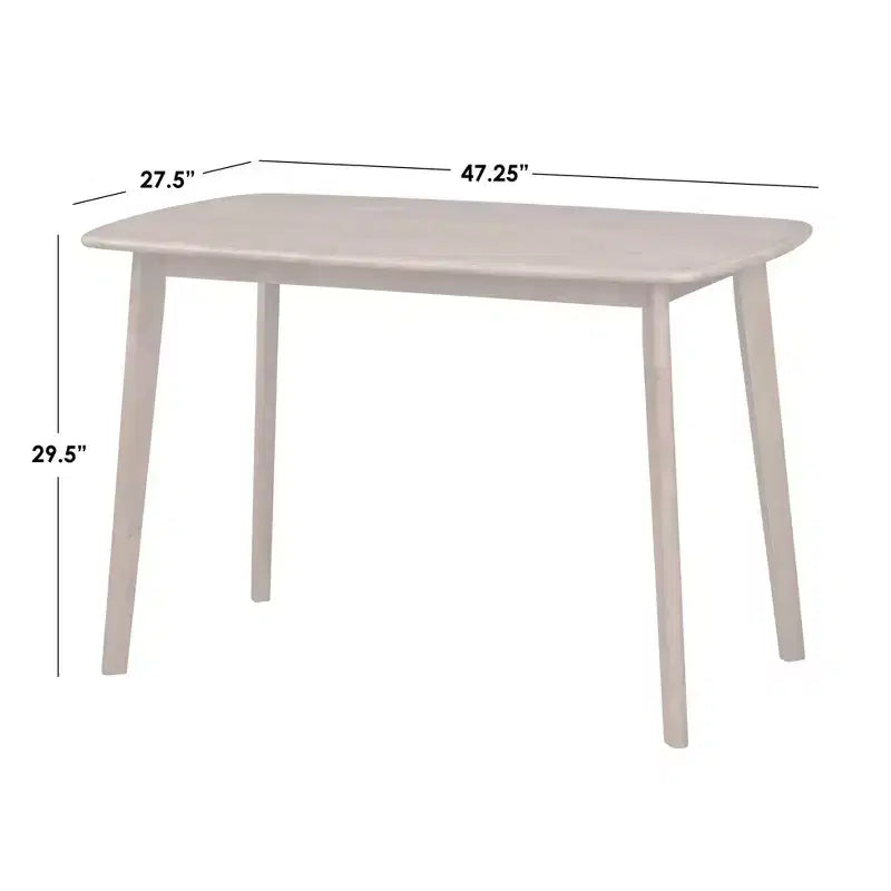 Ensemble de salle à manger moderne 4 pièces Buylateral Nettie du milieu du siècle avec banc Noyer/Bleu sarcelle