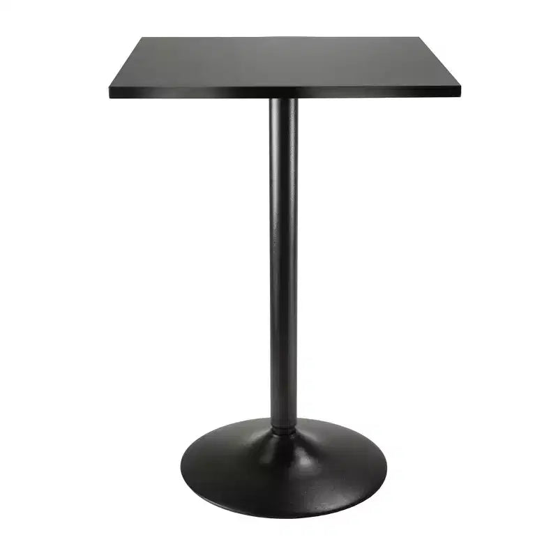 Ensemble de salle à manger 3 pièces, hauteur comptoir 24 po, obsidienne bois/noir - Winsome