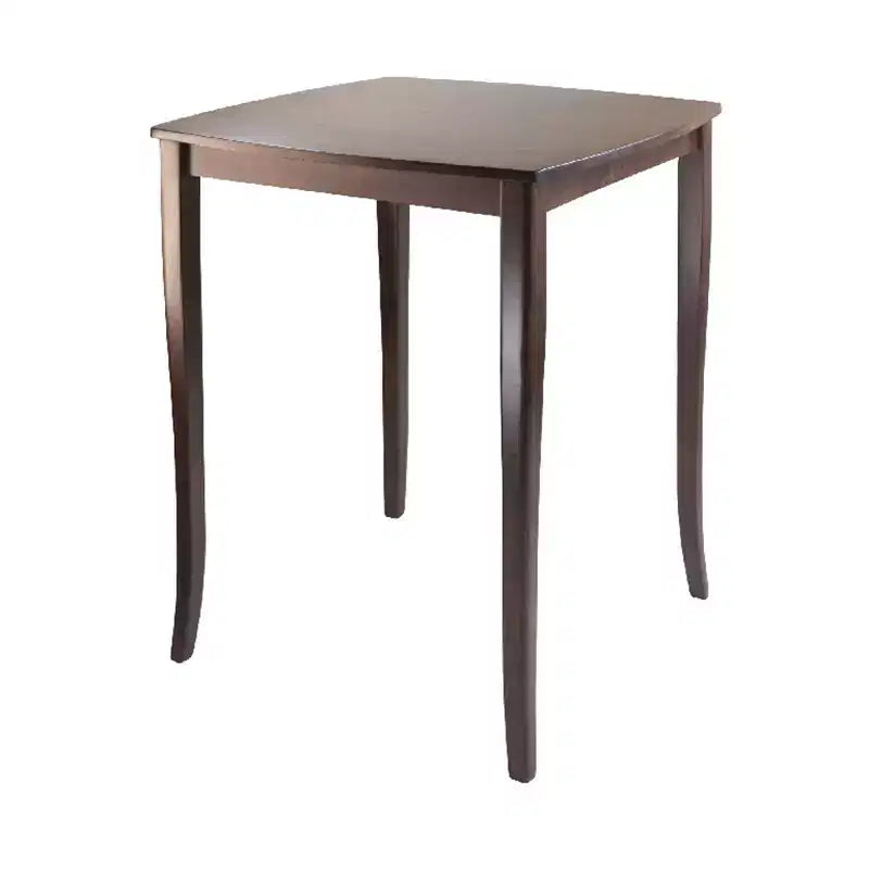 Ensembles de salle à manger 3 pièces Inglewood à hauteur de comptoir avec tabourets de bar à siège en selle Bois/Noyer - Winsome