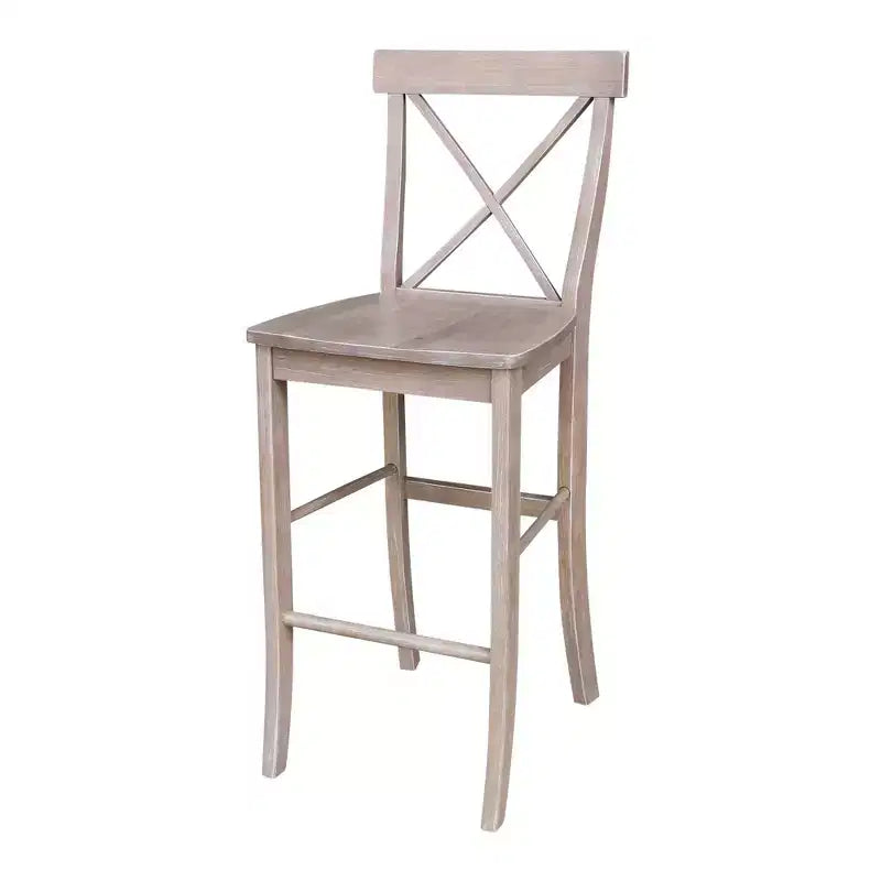 Ensemble de salle à manger Alfred de 36 po avec table ronde à pied central et 2 tabourets de bar, couleur naturelle - International Concepts
