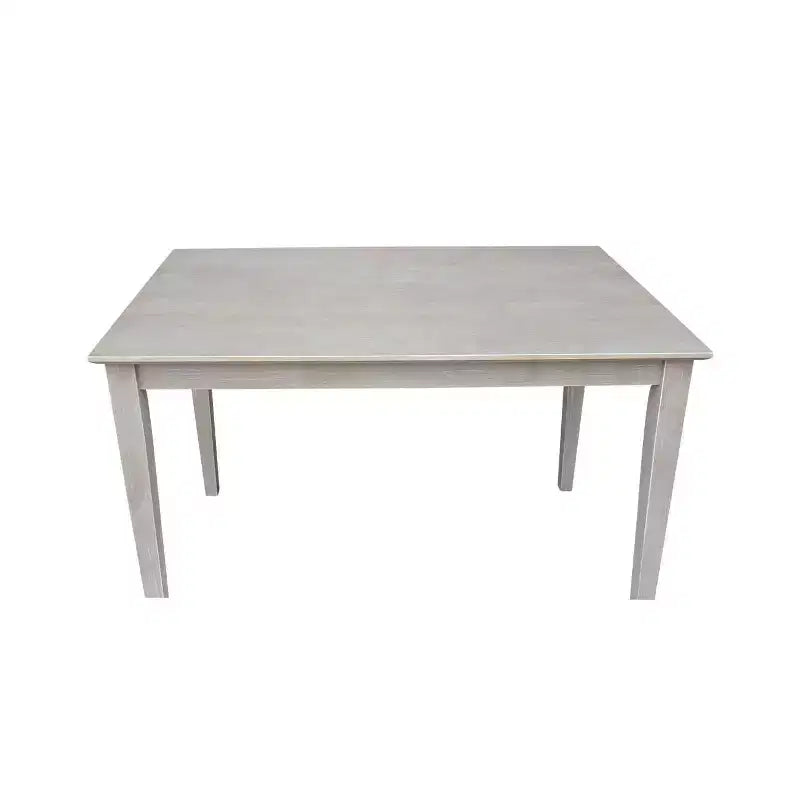 Ensemble de salle à manger 5 pièces en bois massif avec 4 chaises, table rectangulaire - International Concepts