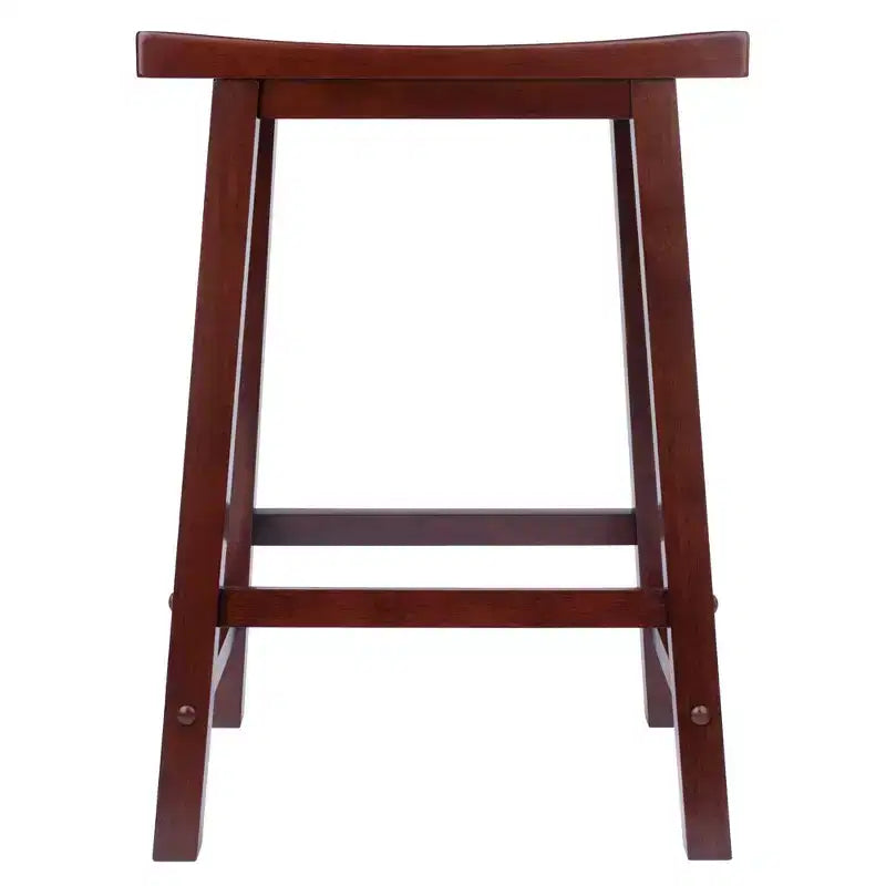 Ensemble de salle à manger 3 pièces Lynnwood 24" avec plateau rabattable et tabourets de comptoir, selle - Winsome : gain de place, 4 places