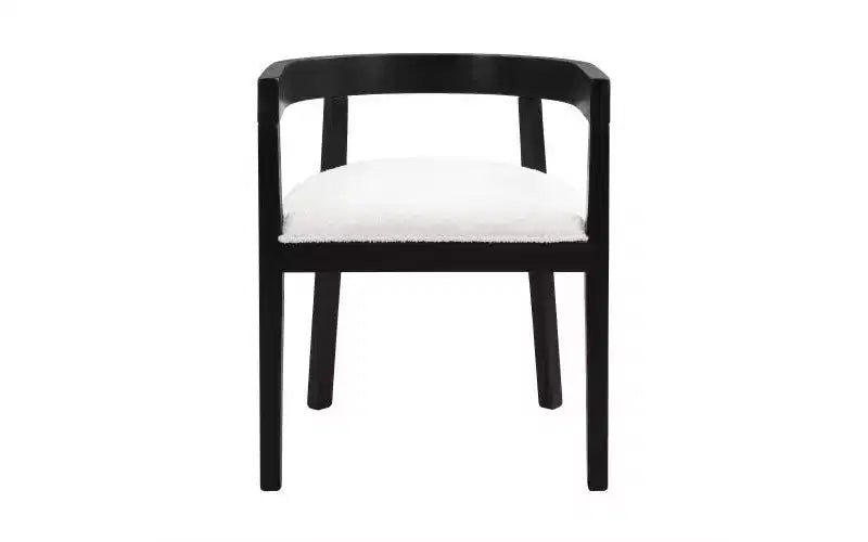 Christopher Knight Home Jack - Ensemble de salle à manger moderne 7 pièces en bois d'hévéa rembourré beige/noir