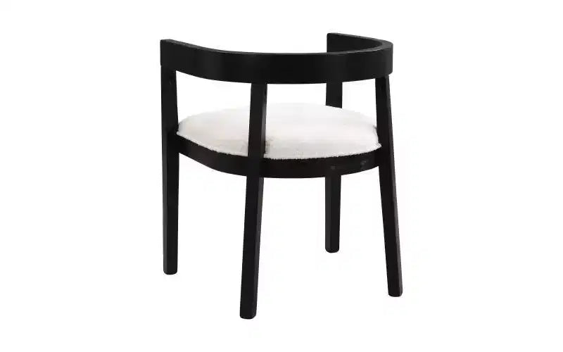Christopher Knight Home Jack - Ensemble de salle à manger moderne 7 pièces en bois d'hévéa rembourré beige/noir