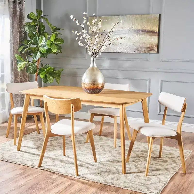 Ensemble de salle à manger 5 pièces Alma style milieu du siècle - Christopher Knight Home