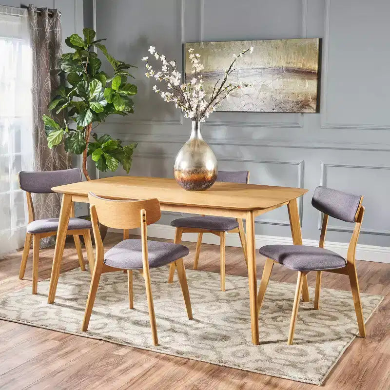 Ensemble de salle à manger 5 pièces Alma style milieu du siècle - Christopher Knight Home