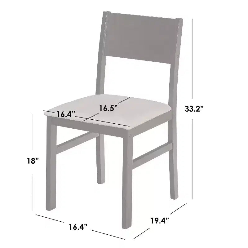 Ensemble de salle à manger 5 pièces Lucca - Buylateral