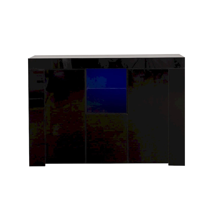 Buffet de salle à manger avec éclairage LED