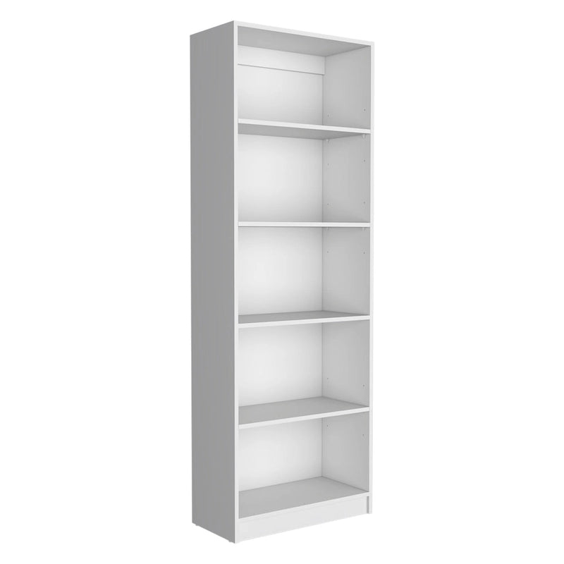 Lot de 3 bibliothèques 5 étagères de 188 cm de large, option B