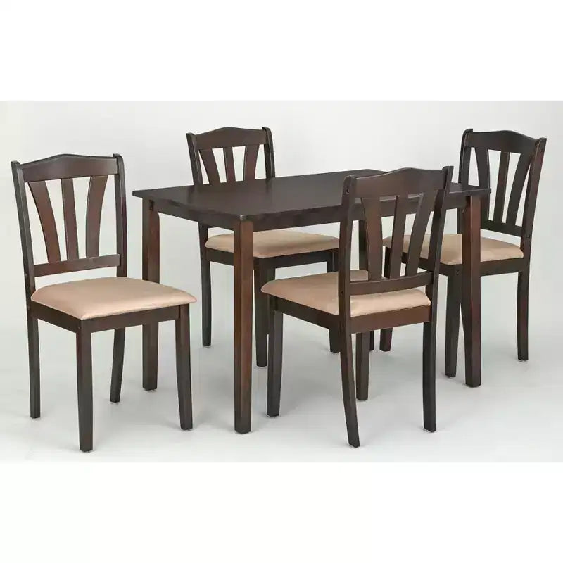 Ensemble de salle à manger rectangulaire 5 pièces Metropolitan de Buylateral