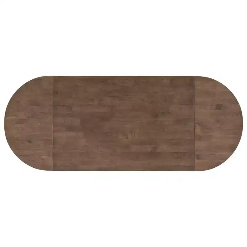 Ensemble de salle à manger 3 pièces ModernLuxe avec table de hauteur comptoir à rallonges en bois et 2 chaises de salle à manger rembourrées 4B