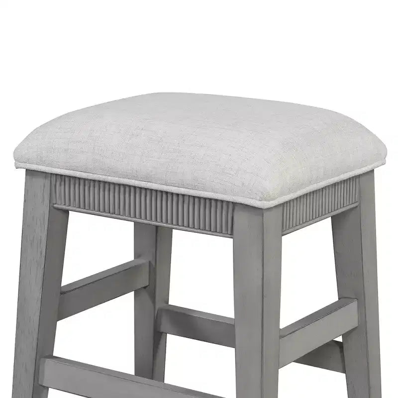 Ensemble table de bar 4 pièces avec 3 tabourets rembourrés, table à manger multifonctionnelle avec 3 tiroirs 4B - ModernLuxe