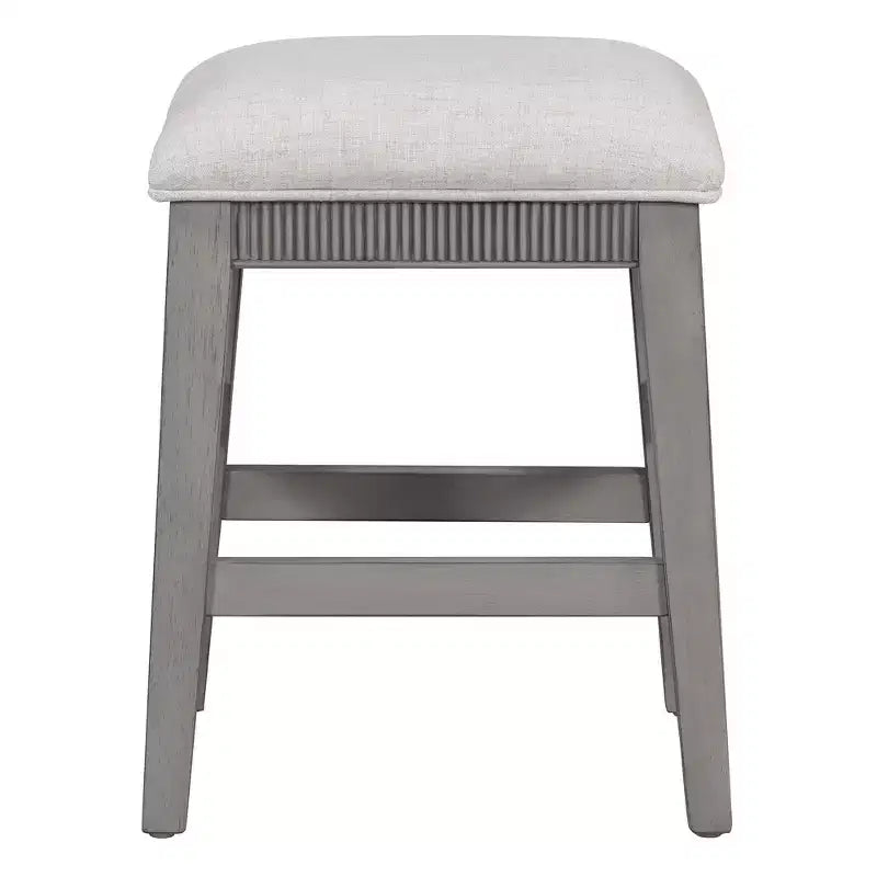 Ensemble table de bar 4 pièces avec 3 tabourets rembourrés, table à manger multifonctionnelle avec 3 tiroirs 4B - ModernLuxe